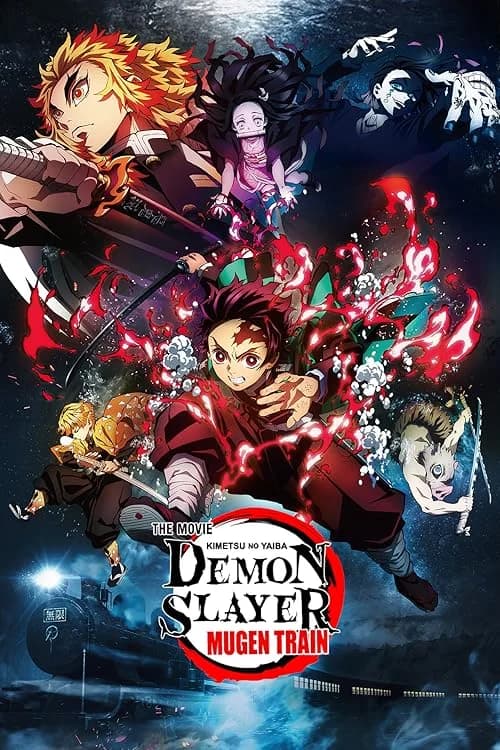 Demon Slayer: Kimetsu no Yaiba - The Movie: Mugen Train film posteri