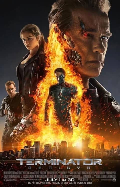 Terminator Genisys film posteri