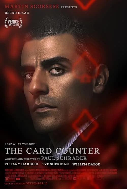 The Card Counter film posteri