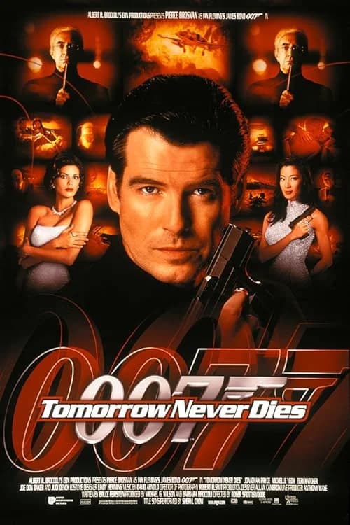 Tomorrow Never Dies film posteri